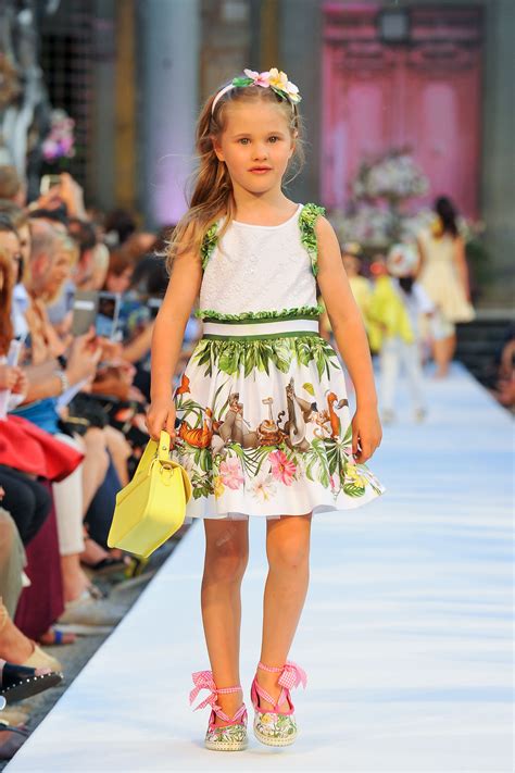 Kids Fashion Summer Show Mother Nature And Globalization Influence