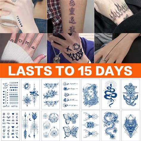 【coco magic tattoo】lasts 15 days ；18cm 11cm；tattoo sticker waterproof long lasting fake tattoos