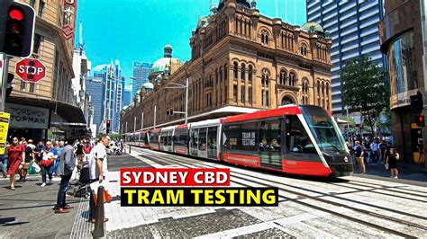 Sydney's tramway system was, after london's, the largest in the british empire and was a central part of sydney's first trams were introduced to pitt street in 1861. SYDNEY LIGHT RAIL Tram Testing - SYDNEY CBD Light Rail ...