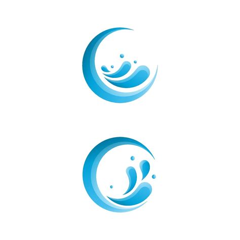 Water Splash Icon Vector Illustration 3077424 Vector Art At Vecteezy