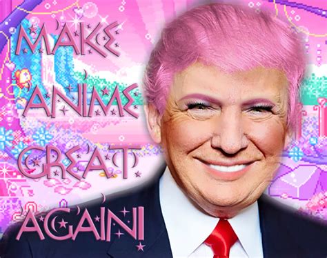 Kawaii Trump Is The Candidateanime Character You Deserve