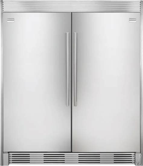 Frigidaire Frrefr1 Side By Side Column Refrigerator And Freezer Set With