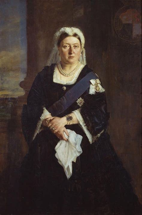 Queen Victoria Of The United Kingdom 1875 Long Live Royalty
