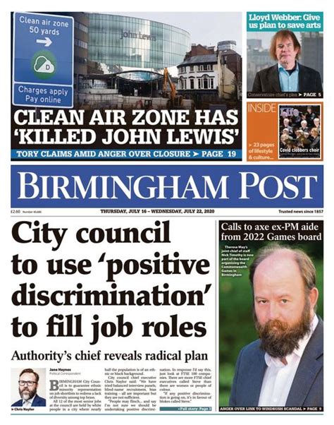 Birmingham Post 2020 07 16