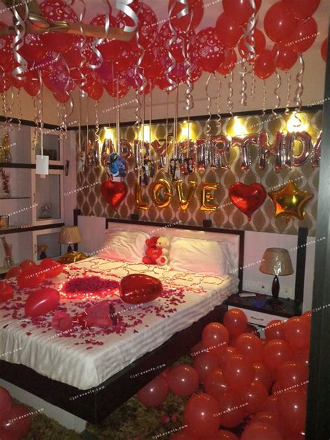 See more ideas about birthday decorations, birthday room decorations, birthday surprise. Romantic Room Decoration For Birthday Surprise ...