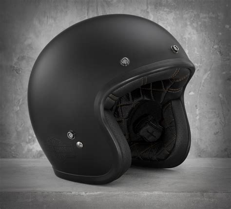 A harley davidson motorcycle helmet can truly make all the difference in terms of safety. Harley-Davidson Retro Open Face Helmet - Matte Black