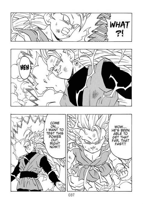 The Page From Dragon Ball Which Is In Black And White