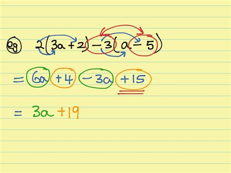J2 Remove Brackets and Simplify | Math, Algebra, simplifying expressions, Algebra 2 | ShowMe