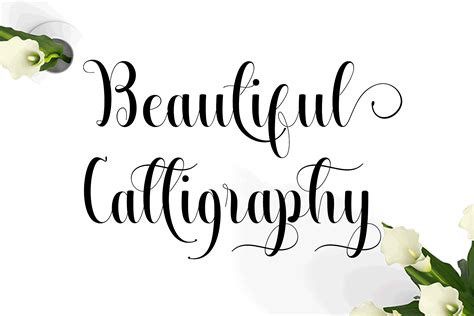 Beautiful Calligraphy By Rtcreativeco Thehungryjpeg
