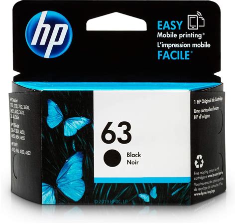 Hp 63 Ink Cartridge Black F6u62an Uk Office Products