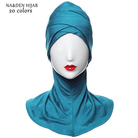 10pcslot Ninja Cap Women Inner Hijabs Modal Soft Cap Hijab Fashion