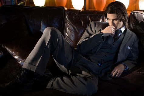Download English Actor Ben Barnes Posing In A Suit Wallpaper Wallpapers Com