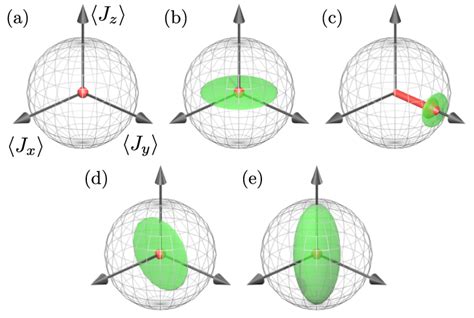 Angular Momentum Components And Their Variances For Various Spin States