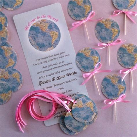 Welcome To The World Baby Shower Invitation And Party Pack Etsy