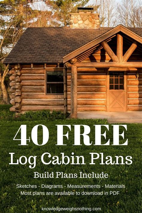 Given that you can pay $100s for cabin build plans, this is a pretty cool resource. Log Home Plans: 40 Totally Free DIY Log Cabin Floor Plans ...