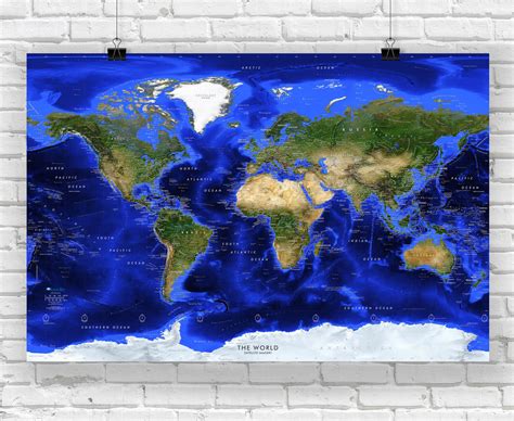 Best Selling World Wall Maps World Maps Online