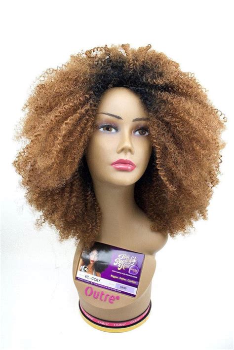 Outre Purple Pack Big Beautiful Hair 4c Coily Human Hair Blend Weave