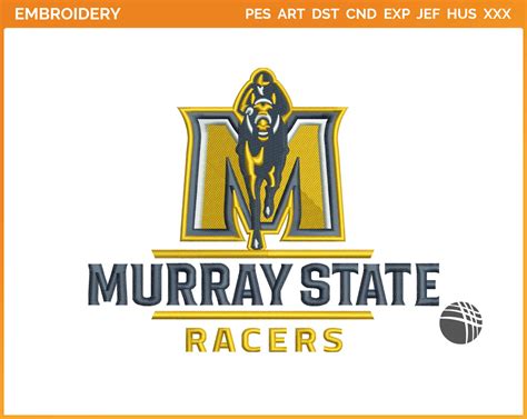Murray State Racers Alternate Logo 2014 College Sports Embroidery