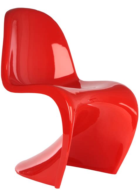 The plastic top of this chair is both comfortable and flexible for offering the best experience to a person. S Chair-RED - ZINZAN - Classic design at affordable prices ...