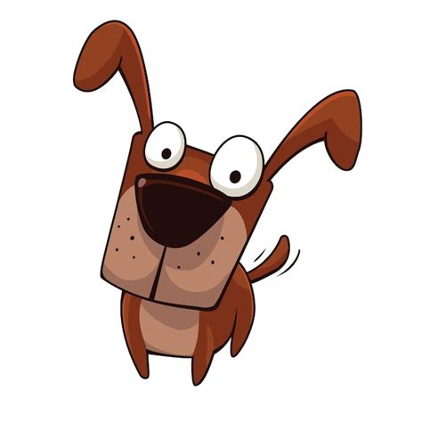 Premium Vector Brown Dog