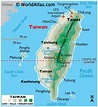 Taiwan Large Color Map