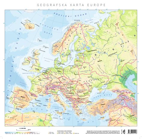 Zastupati Ples čudan Mapa Evrope
