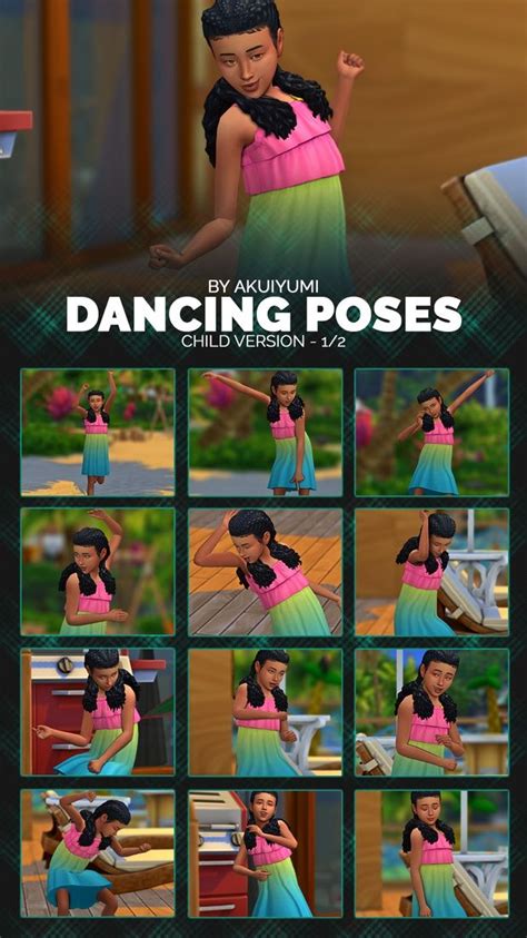 Dancing Poses Child And Toddler Free 278 Akuiyumi Dancing Poses