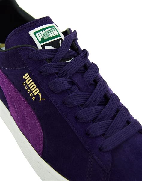 Puma Suede Sneakers In Purple For Men Lyst
