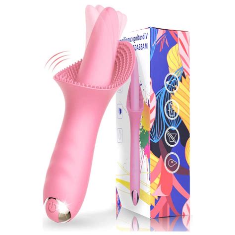 wholesale g spot clitoral vibrator with removable 2 in1 licking vagina stimulation soft tongue