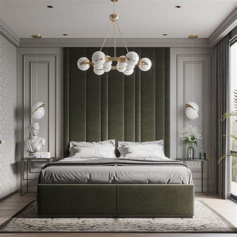 Great savings & free delivery / collection on many items. Simple neoclassic bedroom on Behance in 2020 | Luxury ...