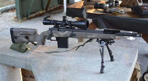 Short Barrel Bolt Action Rifle