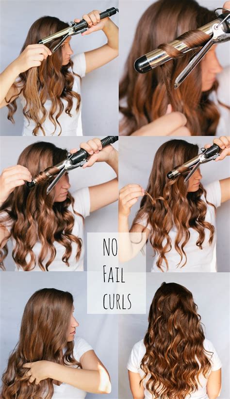 Focus on keeping the section flat while wrapping it around your curling iron. BEAUTY & THE BEARD: HAIR WEEK: NO FAIL CURLS