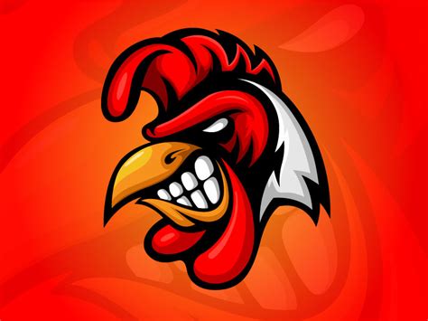 Rooster Logo By Dewapples On Dribbble
