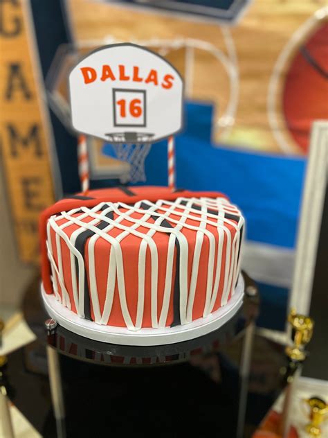 Basketball Cake Topper Etsy