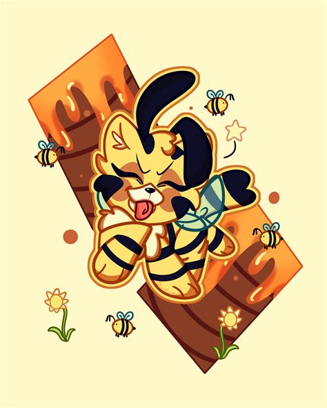 Cat Bee By Dinizcartoons On Newgrounds