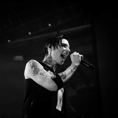Andy Biersack From Bvb The Resurrection Tour Andy Biersack Black