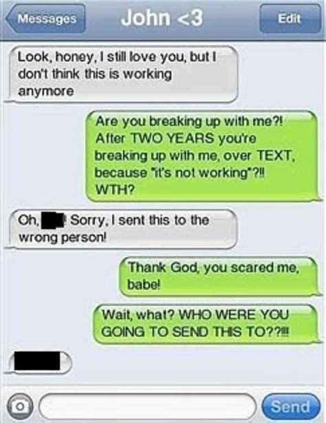 brutal breakups that happened via text