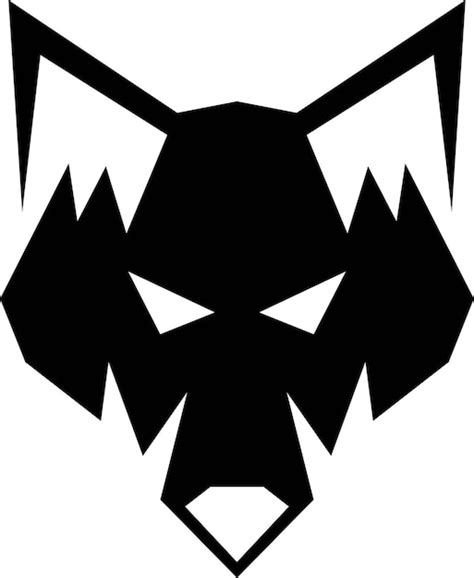Premium Vector Wolf Logo Design Simple Logo