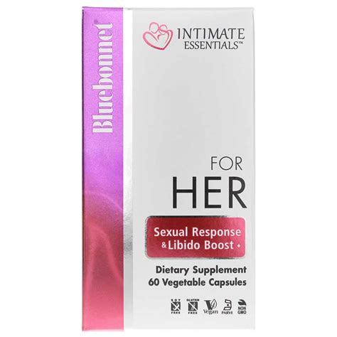 Intimate Essentials For Her Sexual Response And Libido Boost Bluebonnet