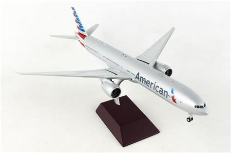 American Airlines 777 300er N736at Gemini Diecast Display Model 1200