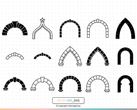 Arch Svg Arches Png Architecture Clipart Door Arch Dxf Archway Eps