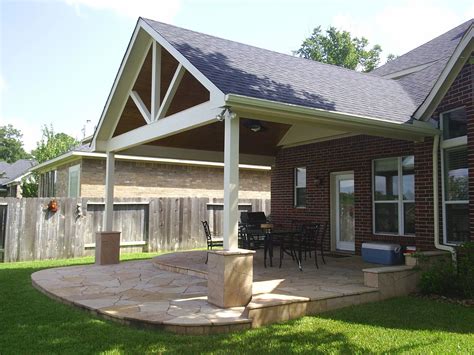 Gable Patio Backyard Roof Extension Over Deck Decks Ideas Addition