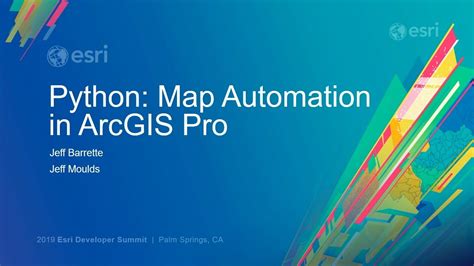 Python Map Automation In Arcgis Pro Youtube