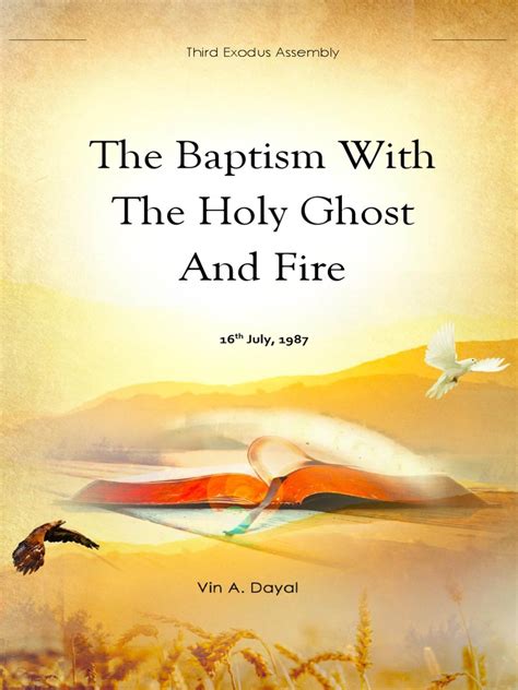 1987 0716 The Baptism With The Holy Ghost And Fire Pdf John The