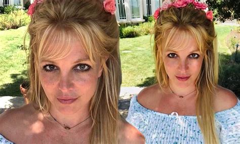 Britney Spears Shares Another Image Of Herself In A Floral Crown From