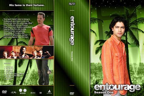 Entourage Season 1 Custom Tv Dvd Custom Covers Entourage Season 1