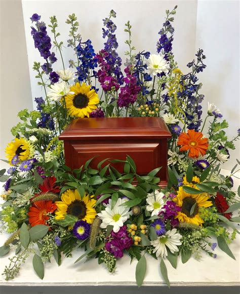 Margrethe Karlsen Funeral Urn Flower Arrangements Flower Shop