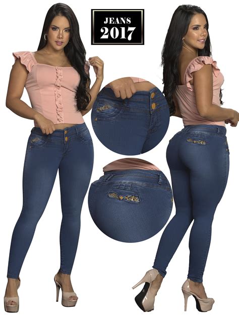 Comprar Jeans Push Up Colombiano De Moda Horma Perfecta Online