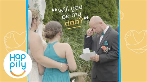 Girl Asks Stepdad To Adopt Her During Wedding Youtube