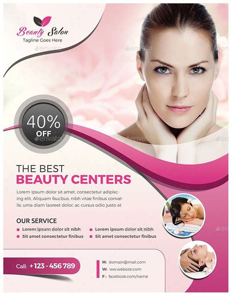 Beauty Care Flyer Templates Beauty Flyer Ideas Beauty Salon Posters